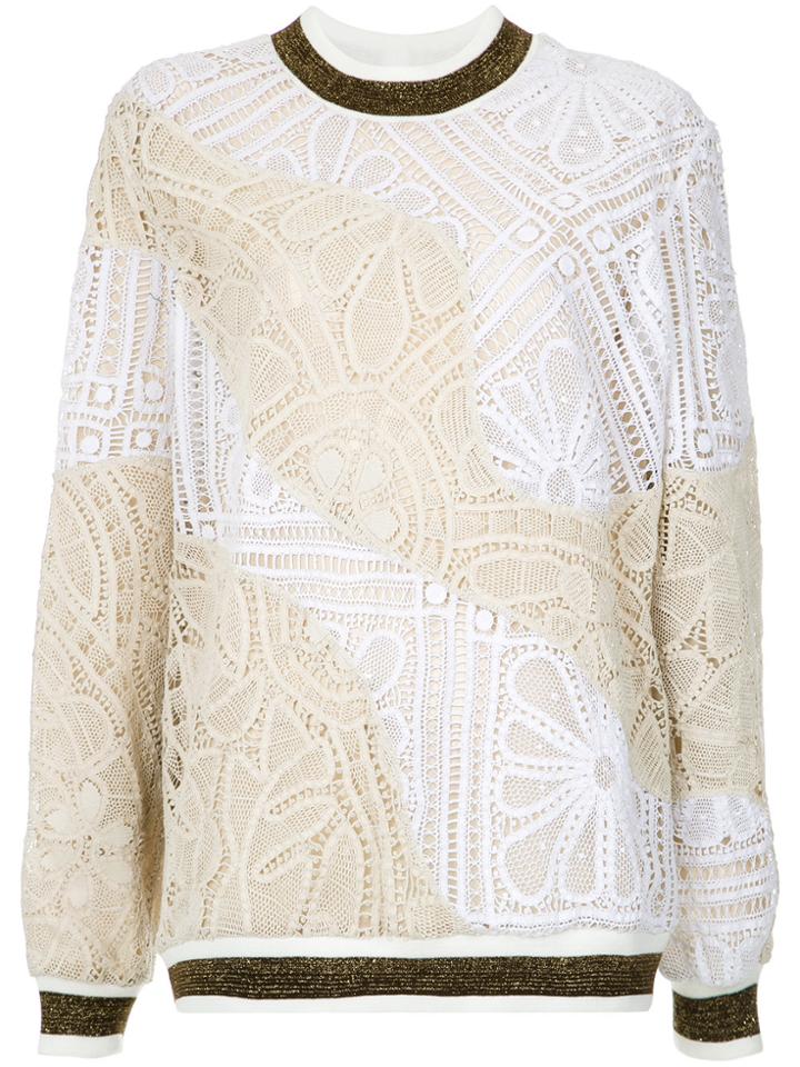 Martha Medeiros Marta Lace Jumper - Multicolour