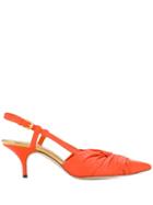 Emilio Pucci Crossover Detail Slingback Pumps - Orange