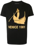 Christian Pellizzari - Printed T-shirt - Men - Cotton - 48, Black, Cotton
