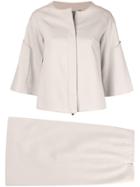 Céline Vintage Setup Half Sleeve Suit - Neutrals