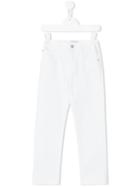 Simonetta - Slim-fit Jeans - Kids - Cotton/spandex/elastane - 4 Yrs, White