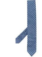Lardini Geometric Print Tie - Blue