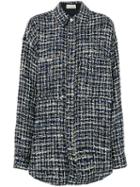 Faith Connexion - Tweed Oversize Shirt - Women - Cotton/acrylic/polyamide/wool - Xs, Cotton/acrylic/polyamide/wool