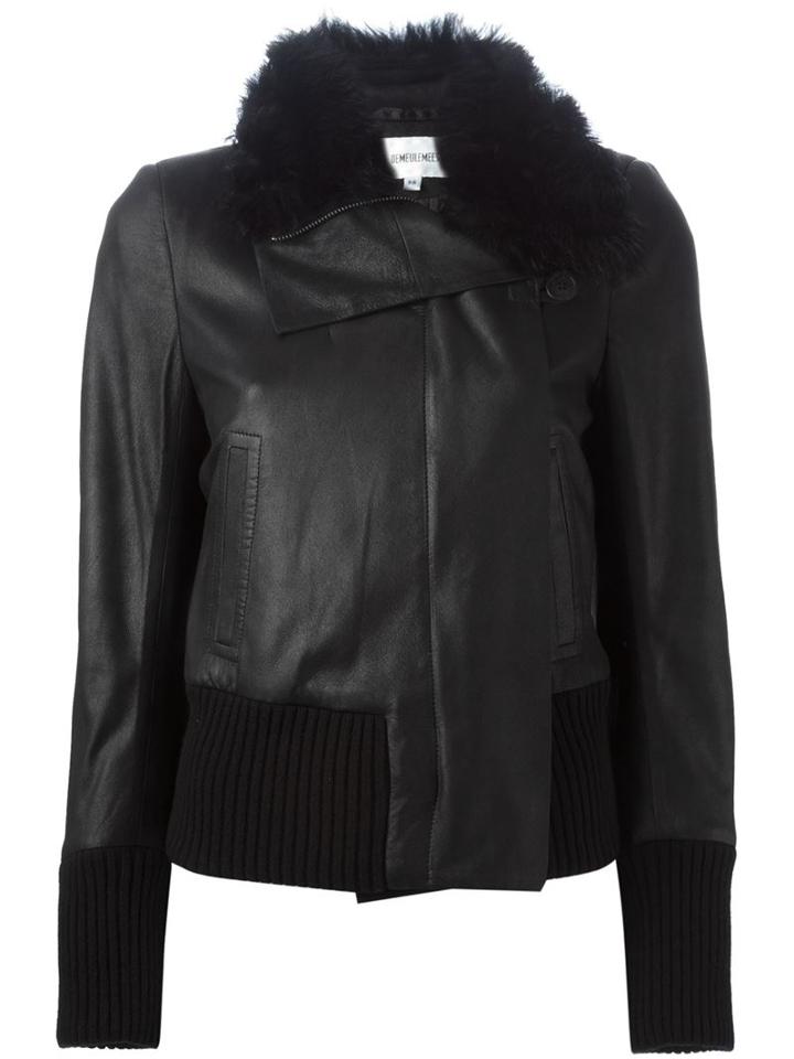 Ann Demeulemeester Blanche Wool Collar Jacket
