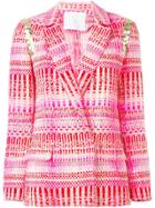 Giada Benincasa Woven Blazer - Multicolour