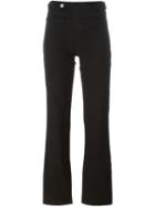 See By Chloé Bootcut Jeans, Women's, Size: 27, Black, Cotton/spandex/elastane