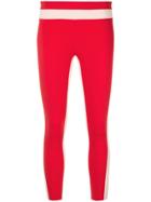 Vaara Freya Tuxedo Leggings - Red