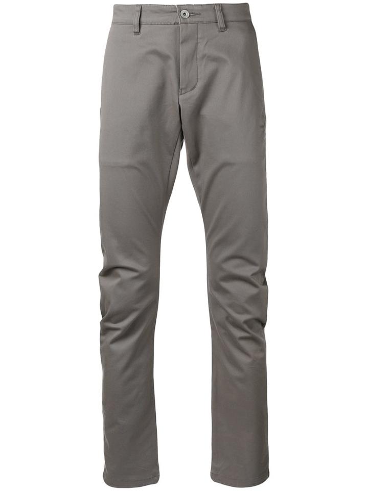 Kazuyuki Kumagai - Classic Chino Trousers - Men - Cotton/spandex/elastane - 2, Grey, Cotton/spandex/elastane