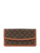 Louis Vuitton Vintage Pochette Damme Pm Clutch - Brown