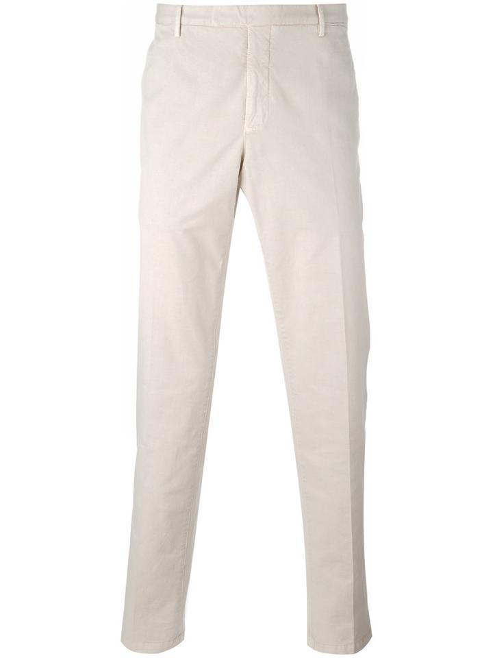 Boglioli Chino Trousers, Men's, Size: 50, Nude/neutrals, Cotton/spandex/elastane