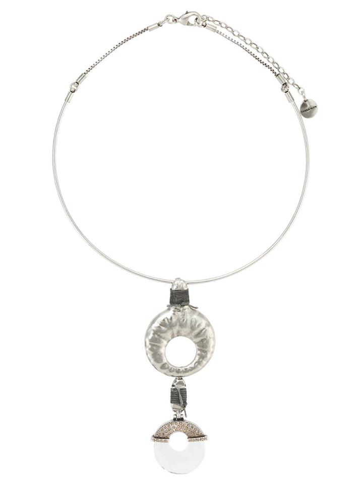 Camila Klein Pendant Choker - Metallic