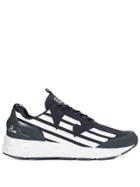 Ea7 Emporio Armani Lo-top Running Sneakers - Blue