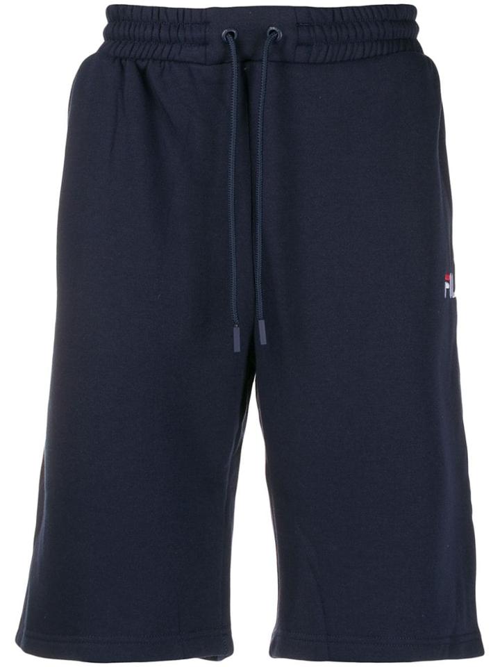 Fila Printed Logo Shorts - 410 Blue