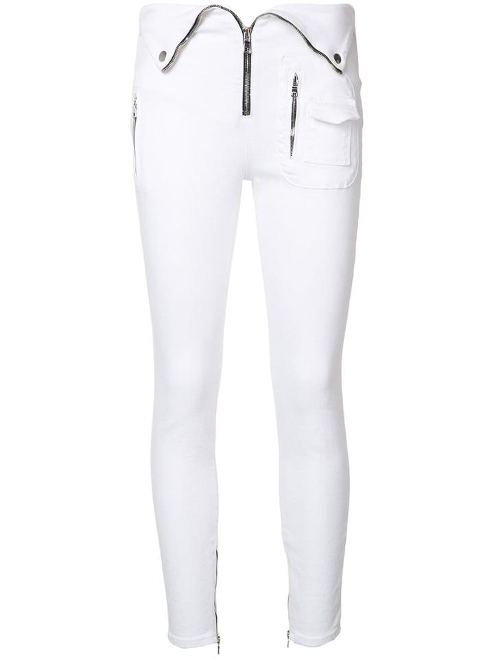 Rta Diavolina Jeans, Women's, Size: 29, White, Cotton/polyurethane