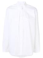 Roberto Collina Pleated Shirt - White