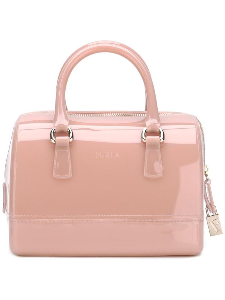 Furla 'candy' Bag, Women's, Nude/neutrals, Pvc