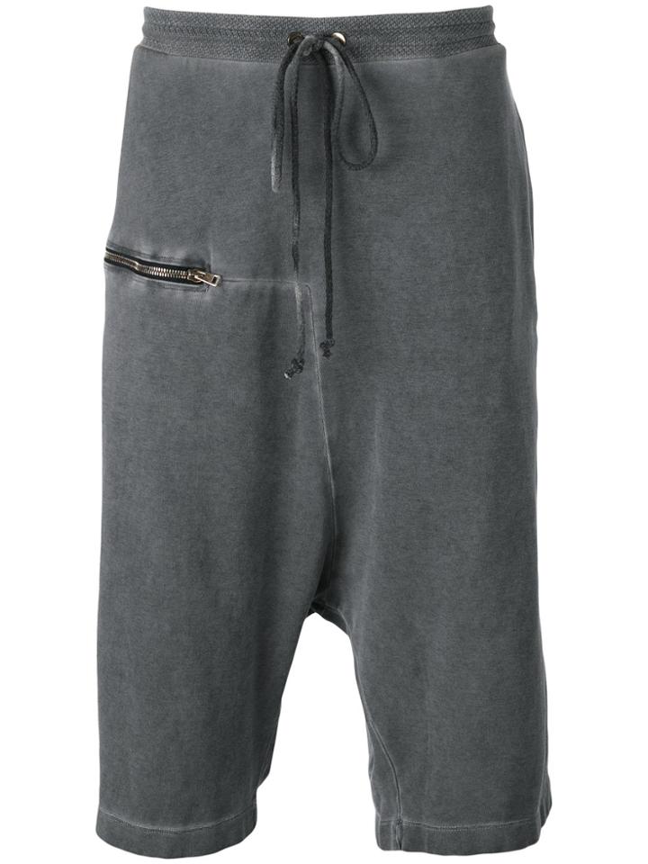 Lost & Found Rooms Zip Pocket Shorts - Grey