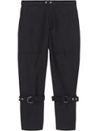 Burberry Wool Mohair Punk Trousers - Blue