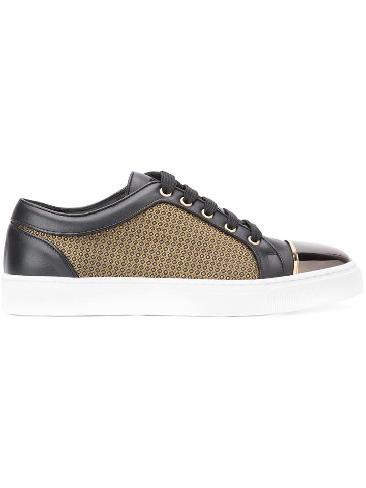 Louis Leeman Paneled Sneakers - Black