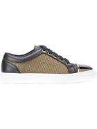 Louis Leeman Paneled Sneakers - Black