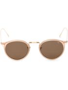 Eyevan7285 Round Frame Sunglasses - Brown