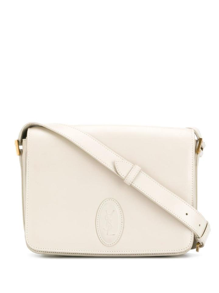 Saint Laurent Besace Small Crossbody Bag - White