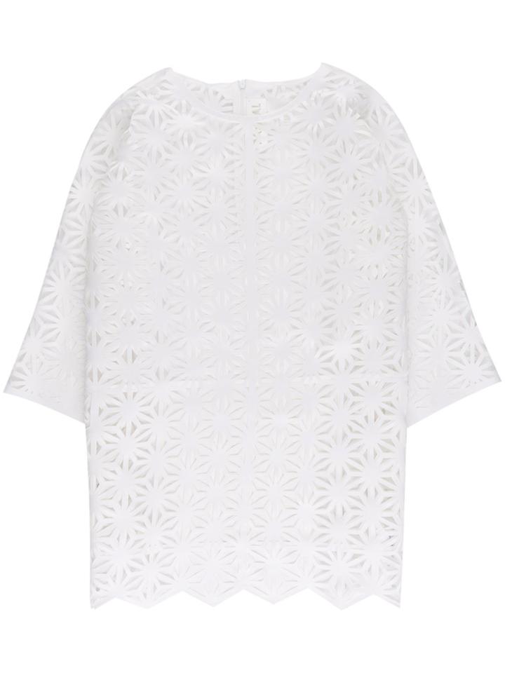 Paskal Laser Cut T-shirt - White