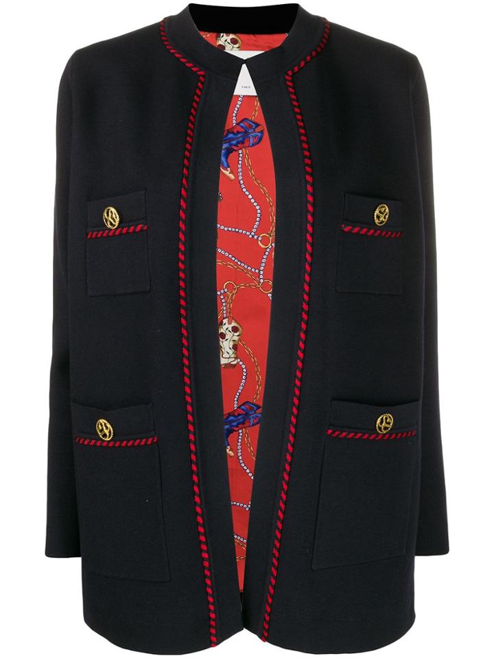 Sandro Paris Sheila Knitted Cardigan - Blue