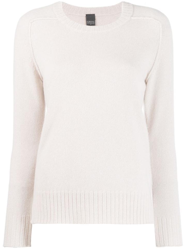 Lorena Antoniazzi Cashmere Fine Knit Sweater - Neutrals