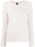 Lorena Antoniazzi Cashmere Fine Knit Sweater - Neutrals