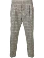 Ami Paris High-waisted Pleated Trousers - Neutrals
