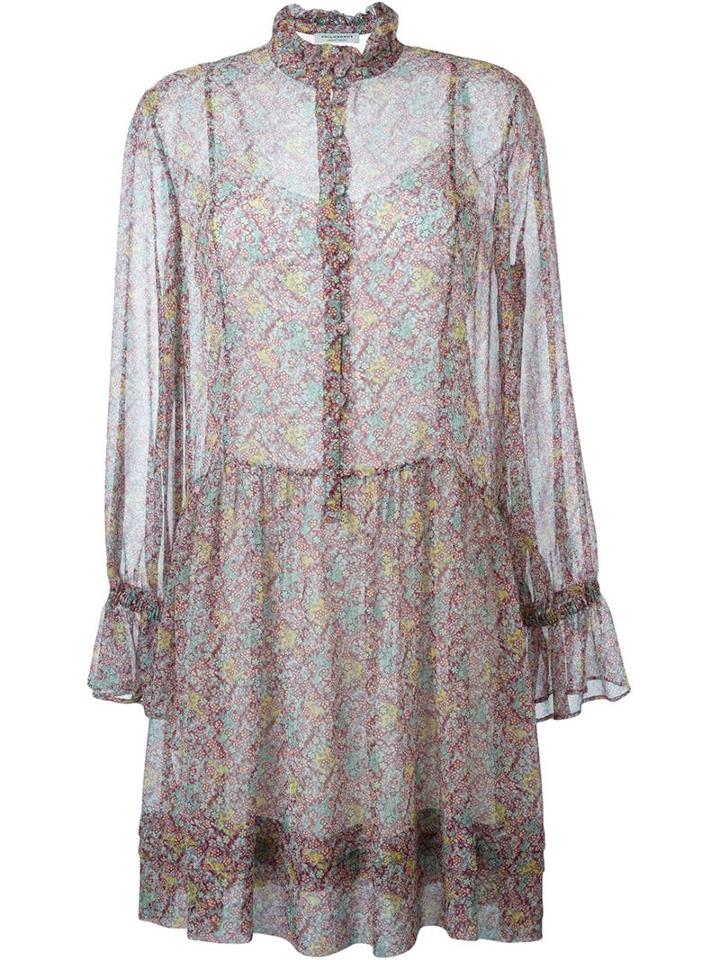 Philosophy Di Lorenzo Serafini Floral Print Dress, Women's, Size: 42, Silk/polyester