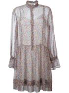 Philosophy Di Lorenzo Serafini Floral Print Dress, Women's, Size: 42, Silk/polyester