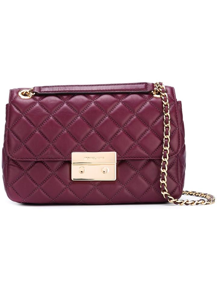 Michael Michael Kors 'sloan' Shoulder Bag, Women's, Red