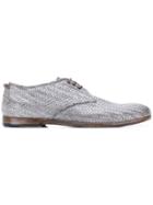 Silvano Sassetti Woven Brogue Shoes - Grey