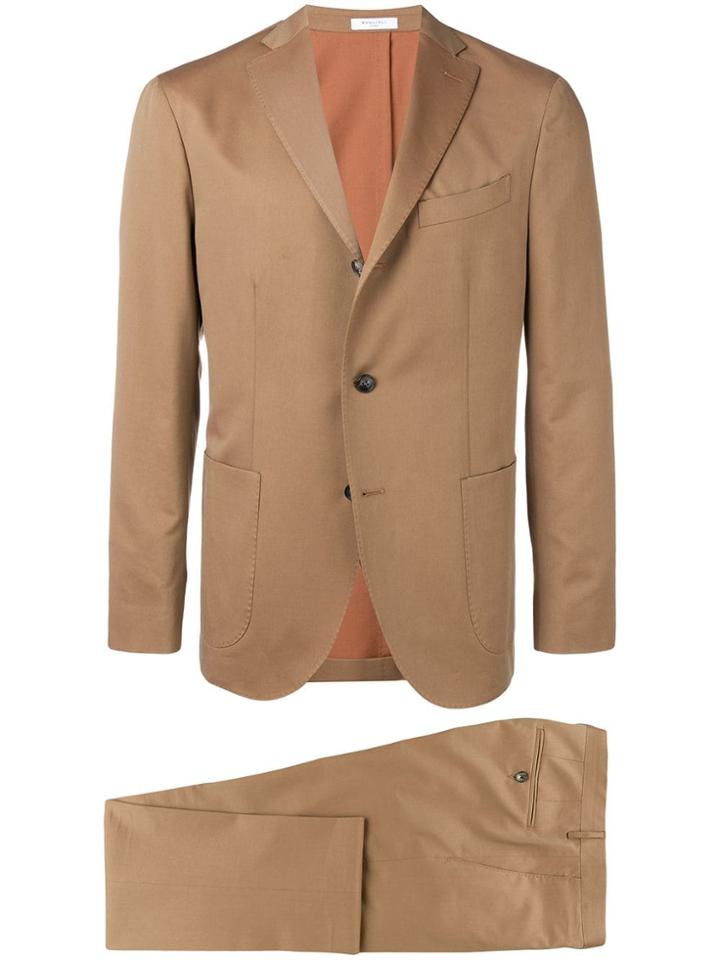 Boglioli Slim Fit Two-piece Suit - Brown