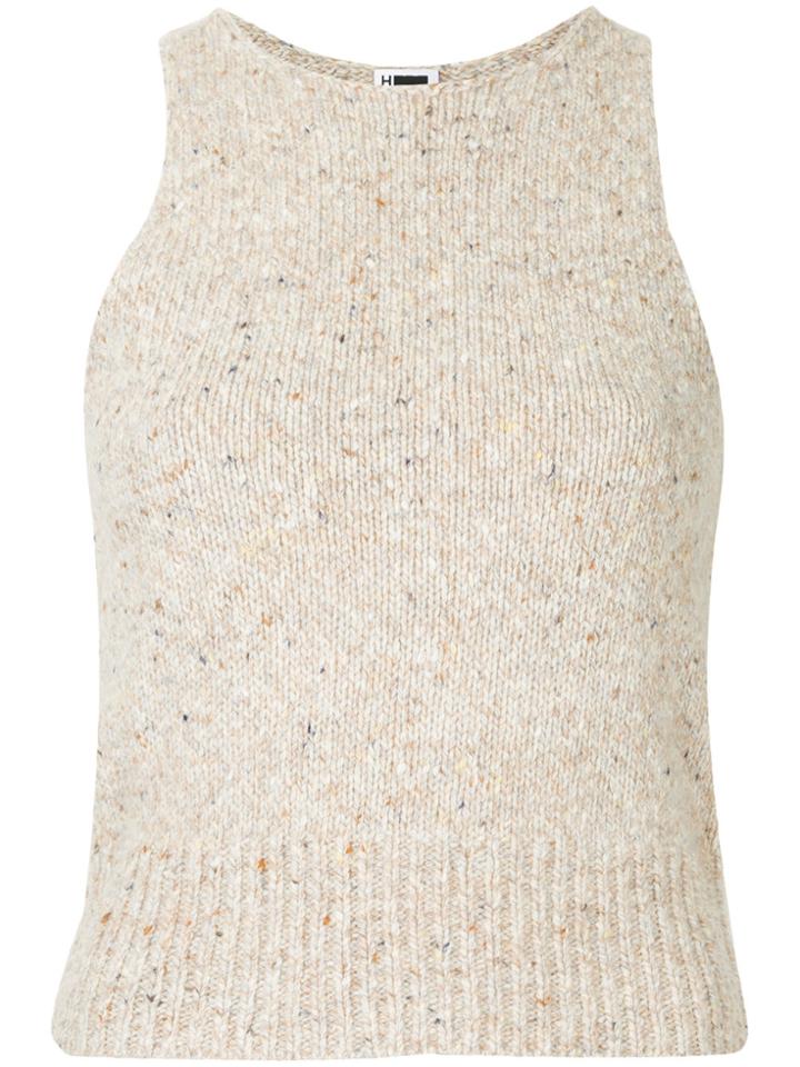 H Beauty & Youth Knitted Tank - Nude & Neutrals