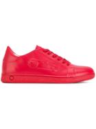 Versus Lace Up Sneakers - Red