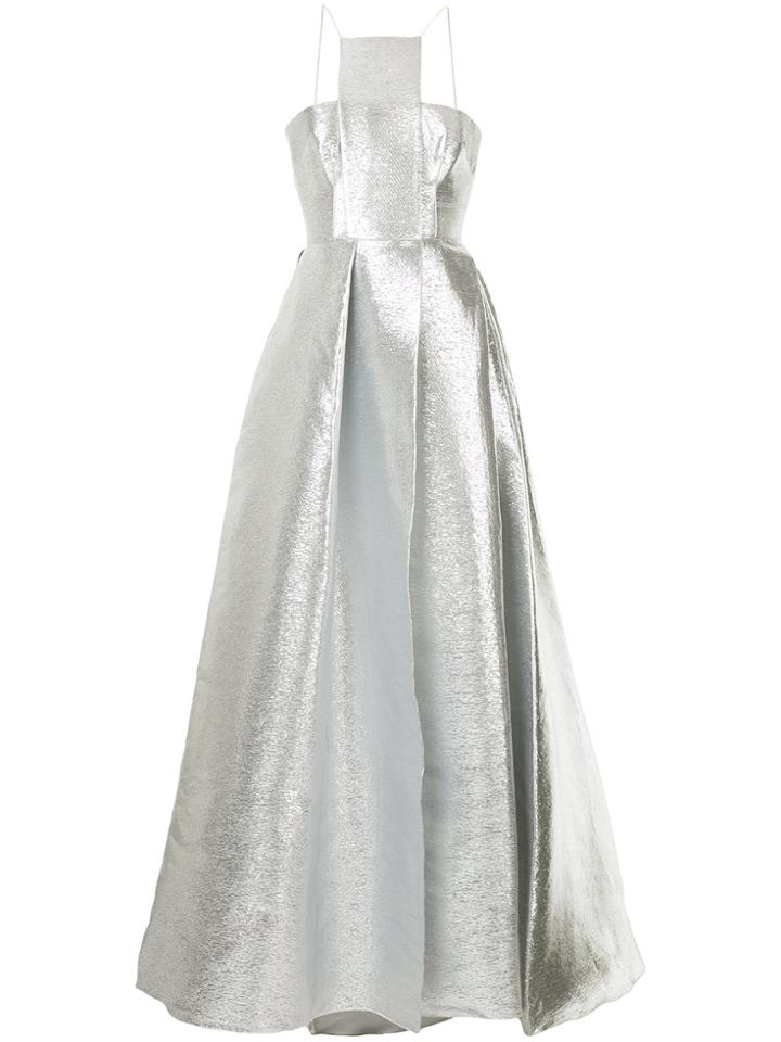 Alex Perry Grace Gown - Metallic