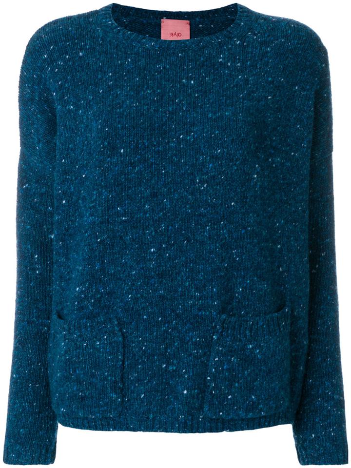 Alyki Crew Neck Jumper - Blue