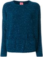 Alyki Crew Neck Jumper - Blue