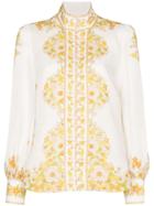 Zimmermann Floral Print Button-down Shirt - Green