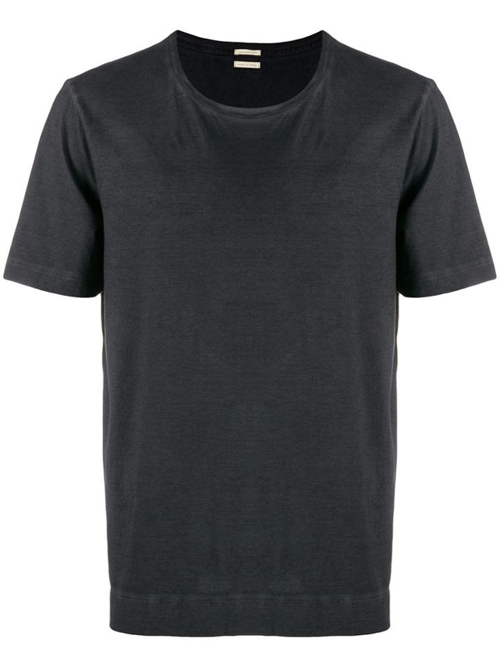 Massimo Alba Short-sleeve Fitted T-shirt - Grey