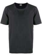 Massimo Alba Short-sleeve Fitted T-shirt - Grey