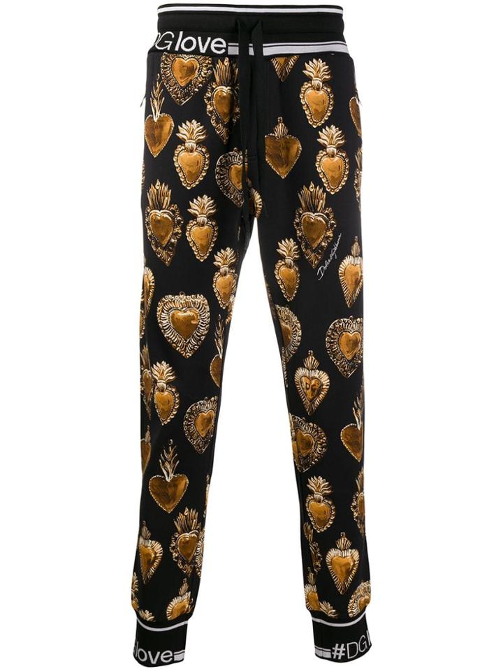 Dolce & Gabbana Charm Track Pants - Black