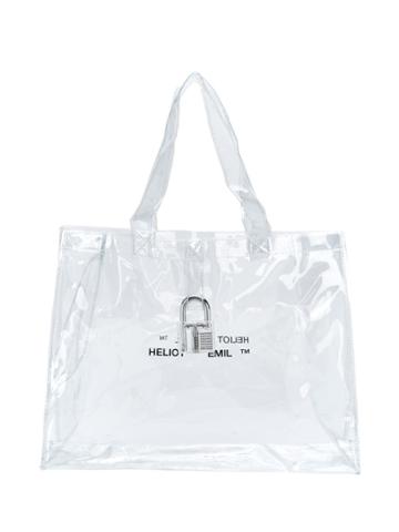 Heliot Emil Style Large Tote Bag - White