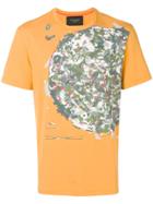 Mr & Mrs Italy Constellation Print T-shirt - Orange