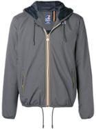 K-way Zipped Hooded Jacket - Grey
