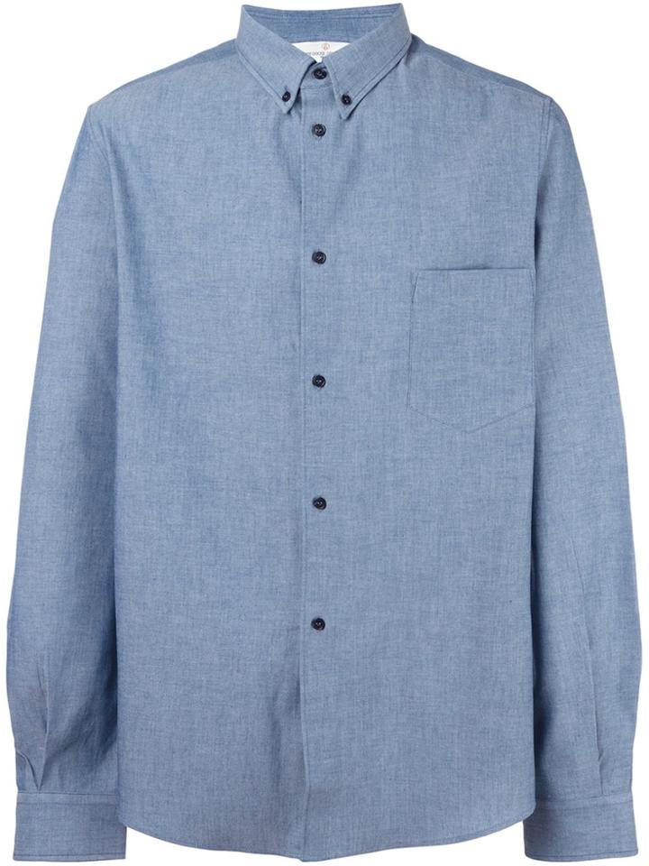Golden Goose Deluxe Brand Chest Pocket Shirt - Blue