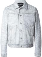 Misbhv Damaged Jacket, Adult Unisex, Size: Large, Grey, Leather